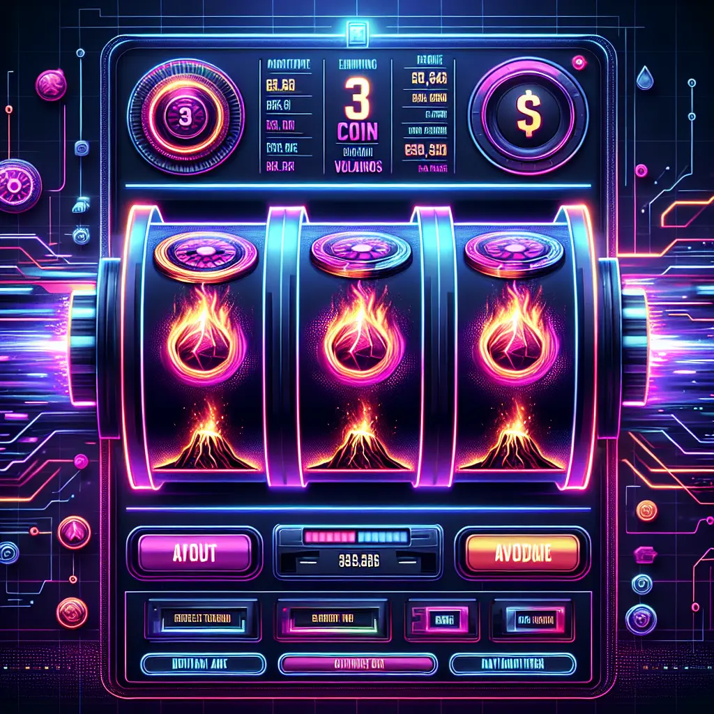 3 Coin Volcanoes slot game